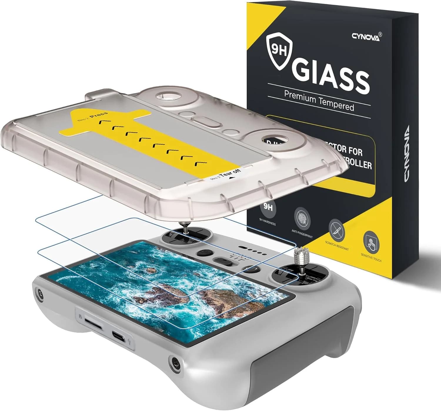 DJI RC 2 Tempered Glass Screen Protector