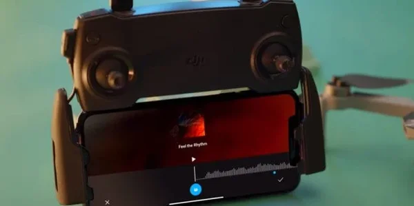 DJI Fly app pro mode interface screenshot