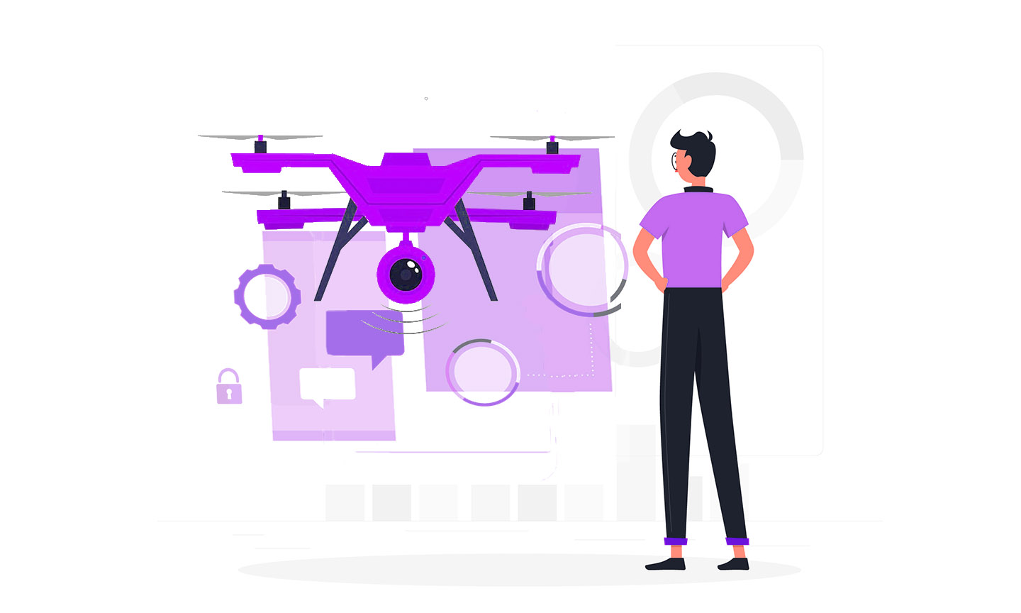 DJI drone battery activation and charging procedure