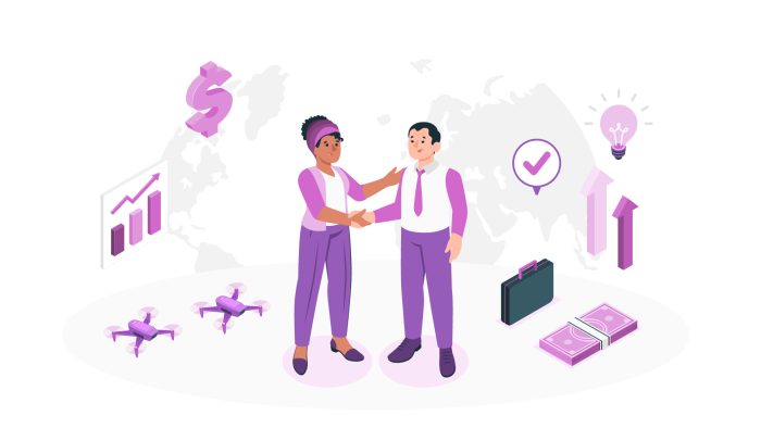 Drone mapping business guide showing commercial aerial survey operations