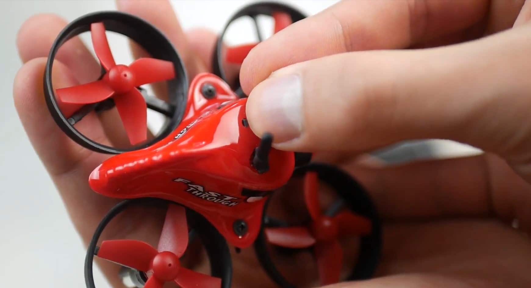 Ducted drone propellers design for noise reduction